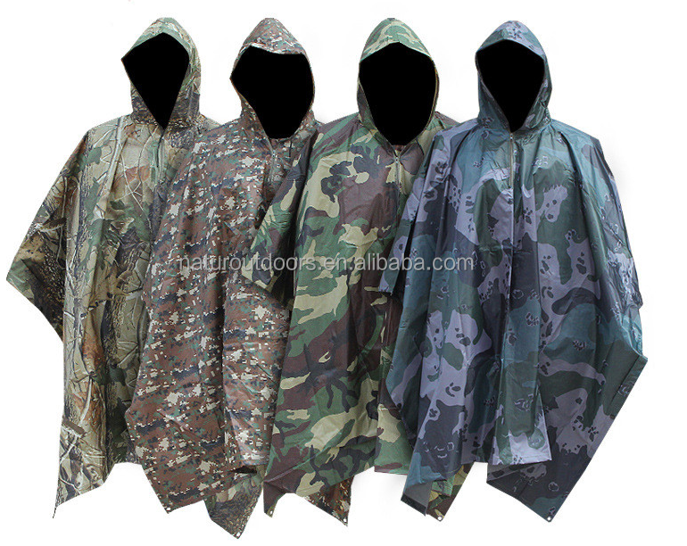 Wholesale Military Coat Rain Poncho 