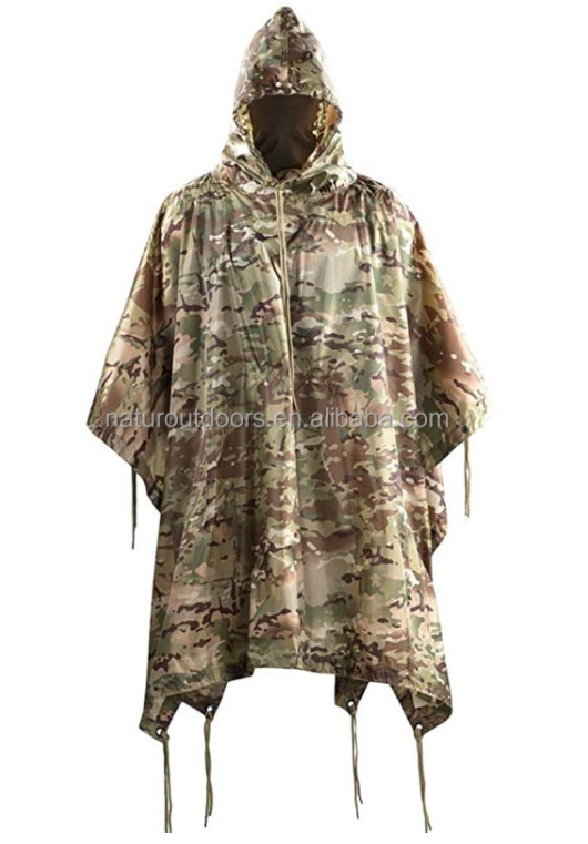 Wholesale Military Coat Rain Poncho 