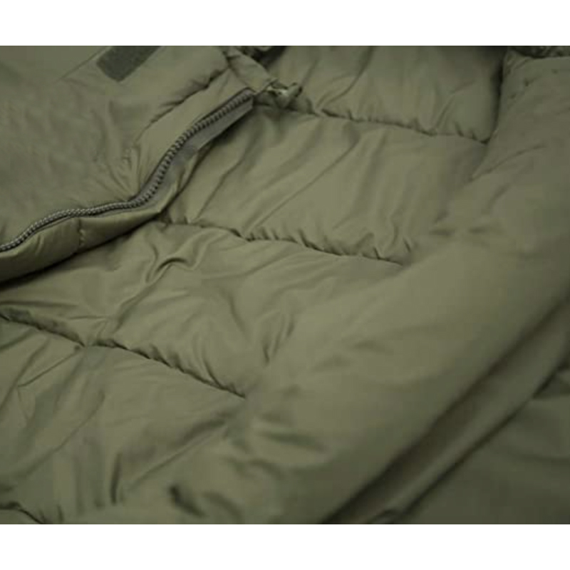 Military winter sleeping bag army mountain equipments nylon schlafsack with face opening