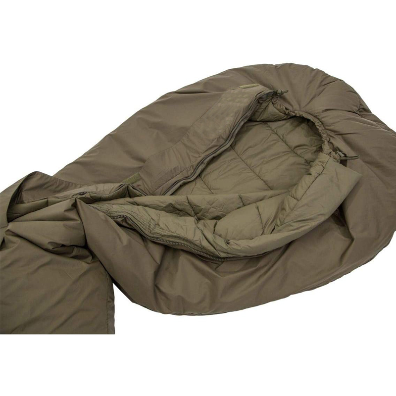 Military Lightweight nylon winter sleeping bag schlafsack for extreme temp in -15degrees