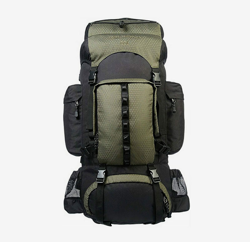 90L big capacity nylon waterproof Hiking Backpack