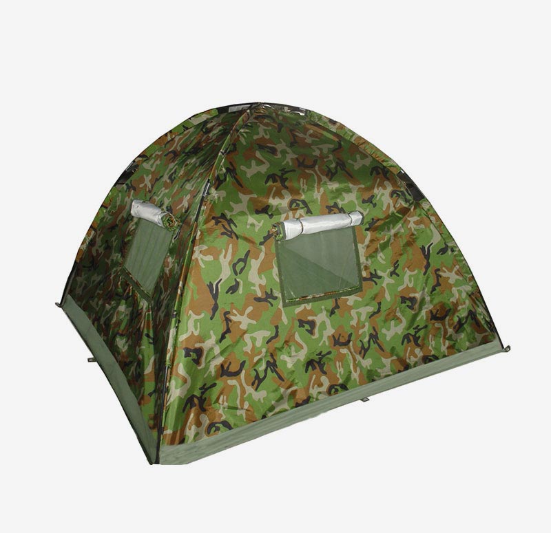 Single soldier person army tent military tent