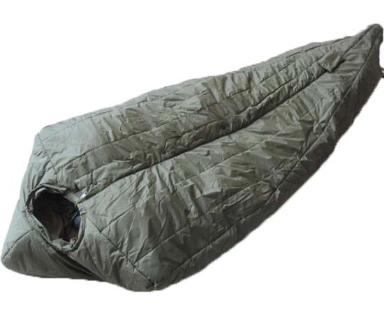 Wholesale customized TRIANGLE Olive green military sleeping bag