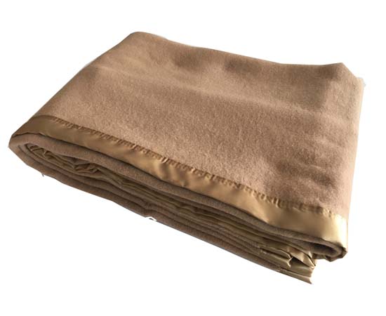 Military army Khaki 100% wool blanket