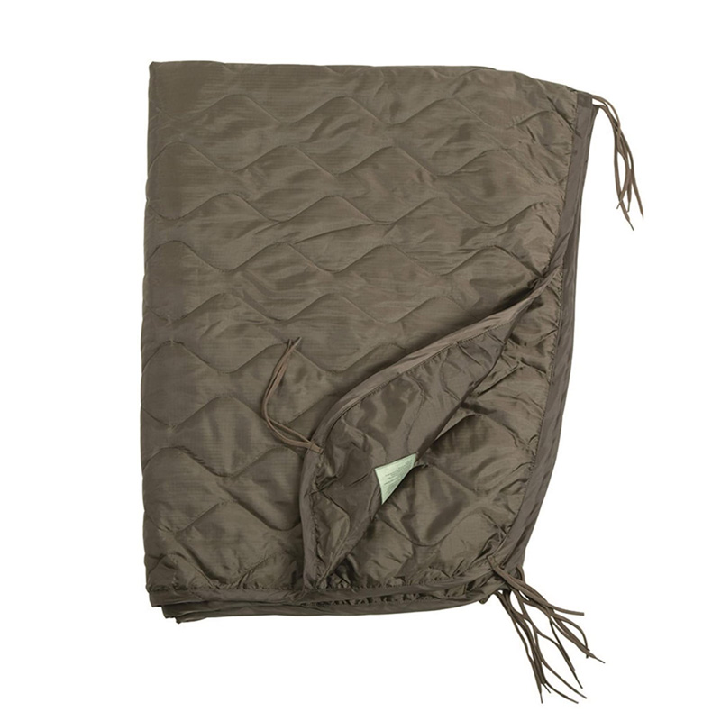 Military Tactical Army Poncho Liner Camouflage Water repellent Woobie Quilted Blanket
