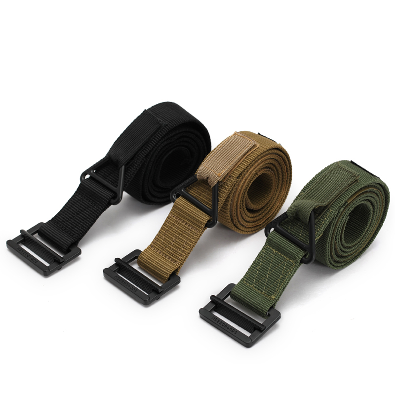 Military nylon webbing tactical belt for army 