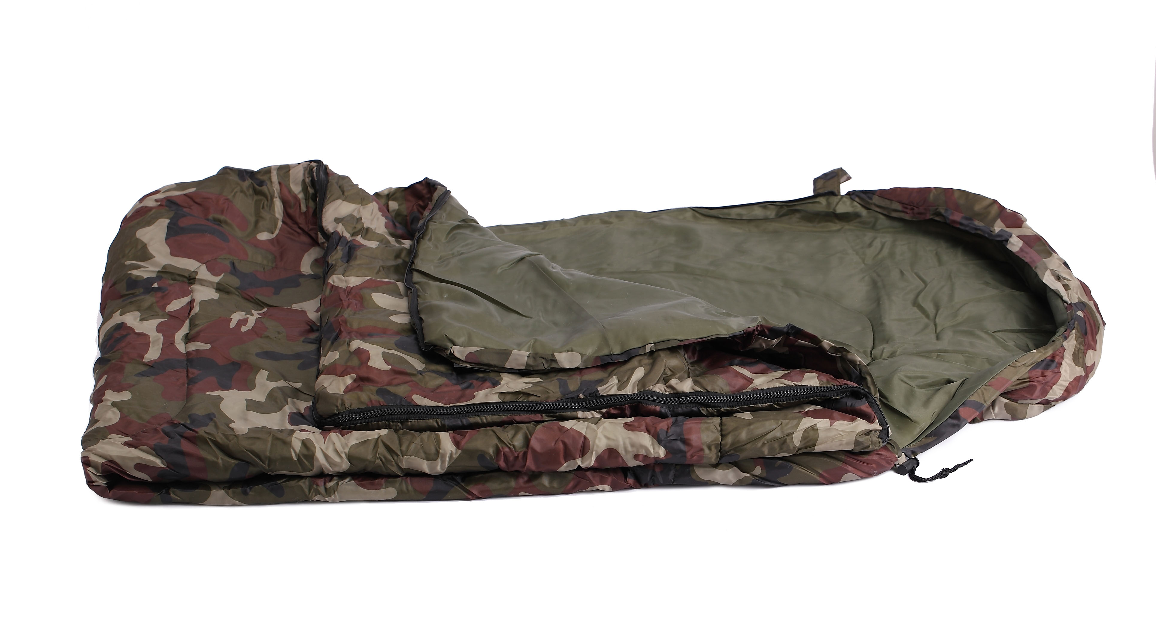 NaturGuard Outdoor warm sleeping bag with hoody