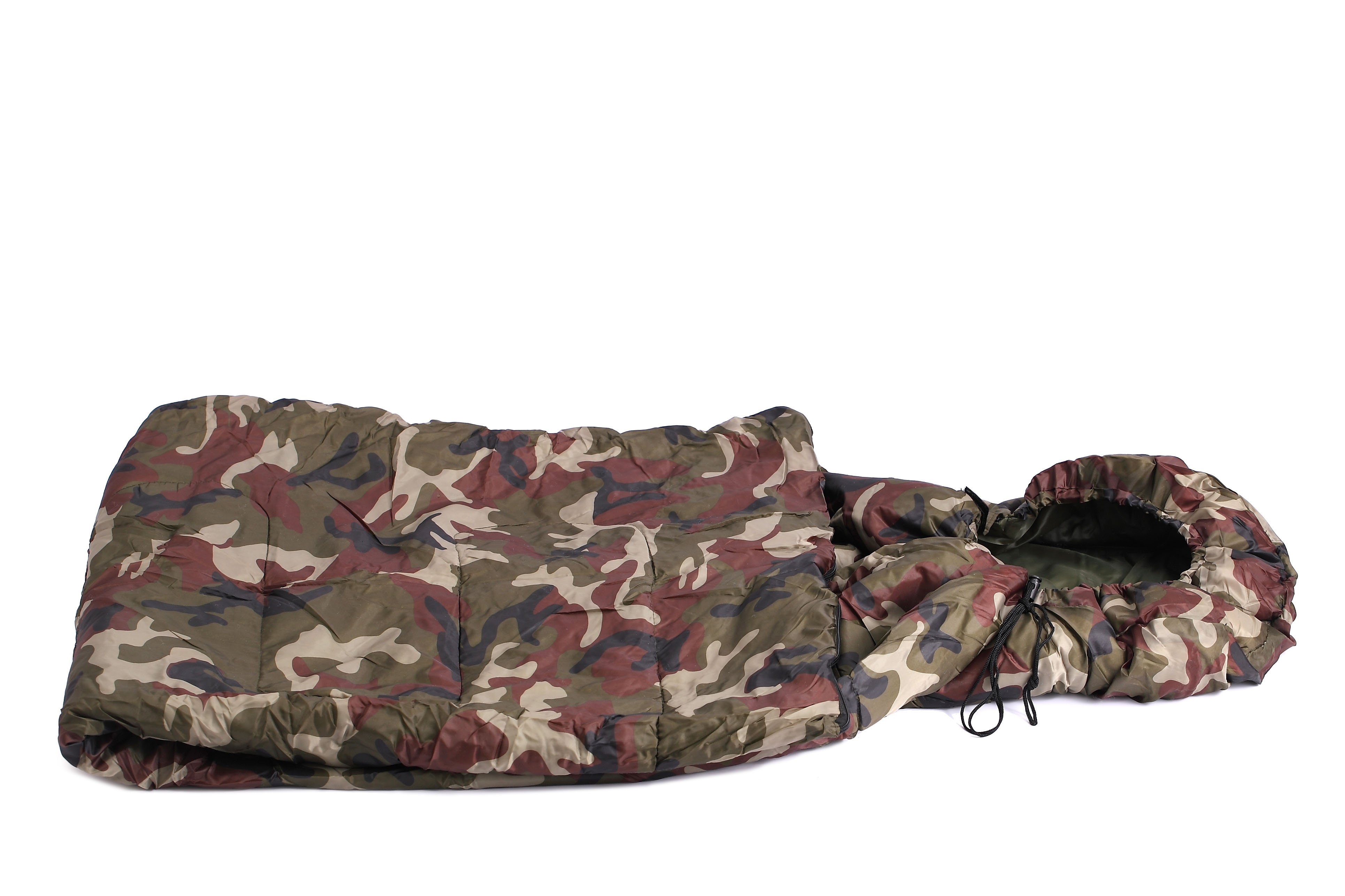 NaturGuard Outdoor warm sleeping bag with hoody