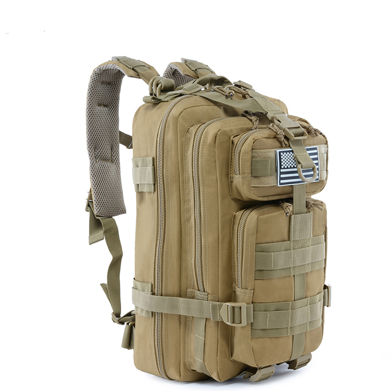 NaturGuard multi-functional waterproof army tactical backpack attached small combat bags with molle system and comfort cushion sytem