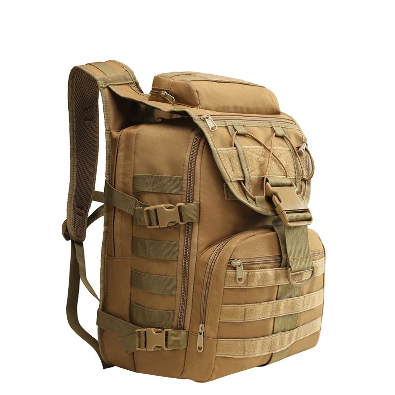 NaturGuard military backpack with buckle system and cushion system on tactical backpack 