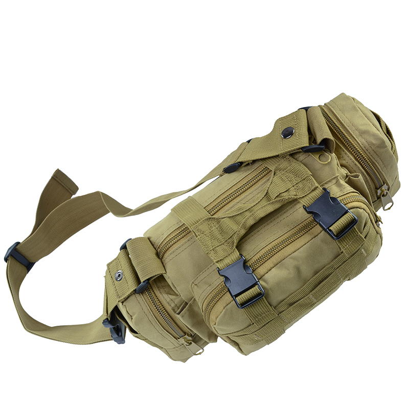 NaturGuard multi-functional military waist bag in buckle closure