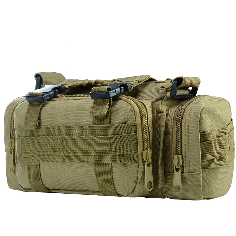 NaturGuard multi-functional military waist bag in buckle closure