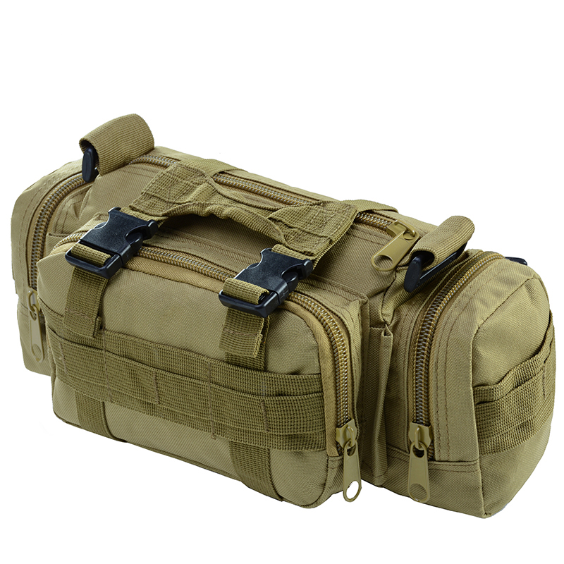 NaturGuard multi-functional military waist bag in buckle closure