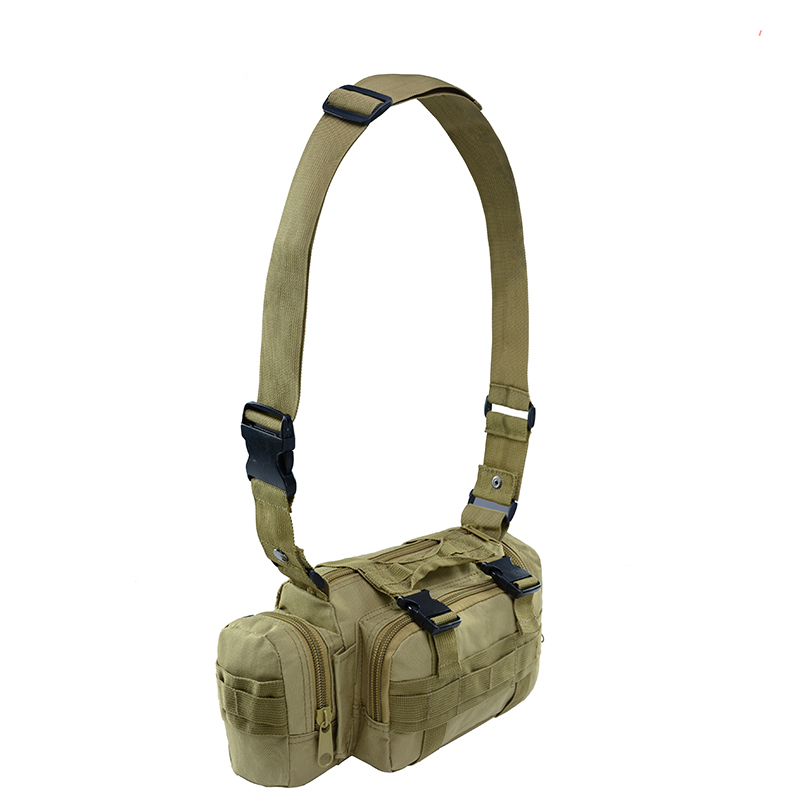 NaturGuard multi-functional military waist bag in buckle closure