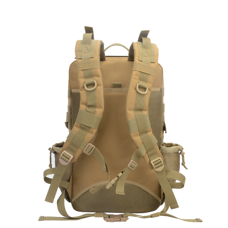 Army tactical backpack in big capacity combat backpack with label patch