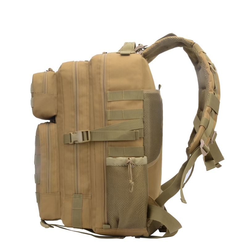 Army tactical backpack in big capacity combat backpack with label patch