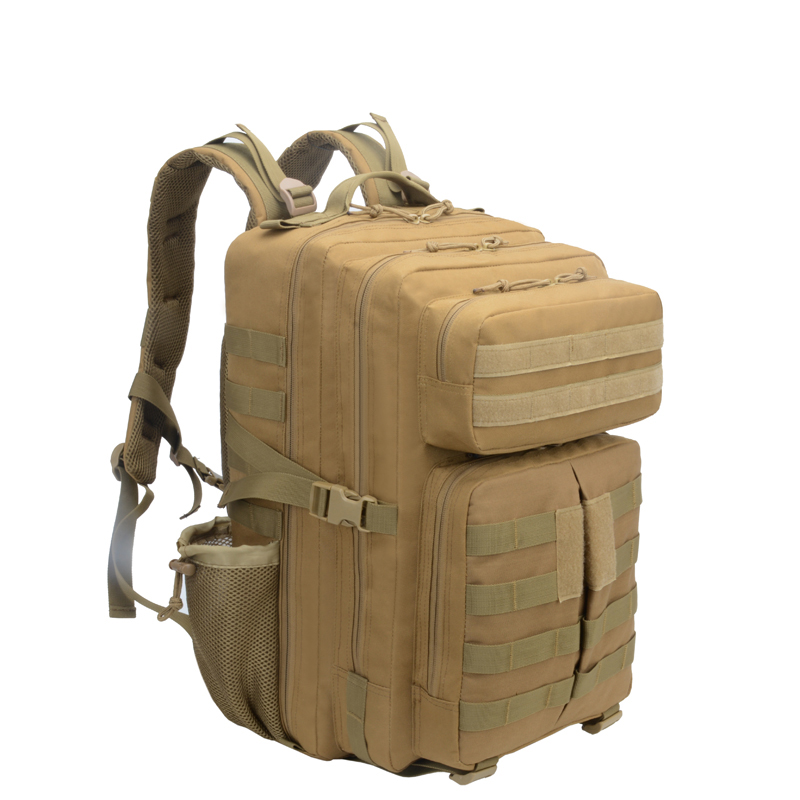 Army tactical backpack in big capacity combat backpack with label patch