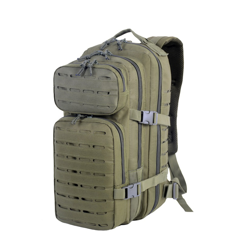 Army tactical backpack in big capacity combat backpack with laser cutting 