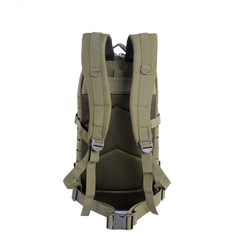 Army tactical backpack in big capacity combat backpack with laser cutting 