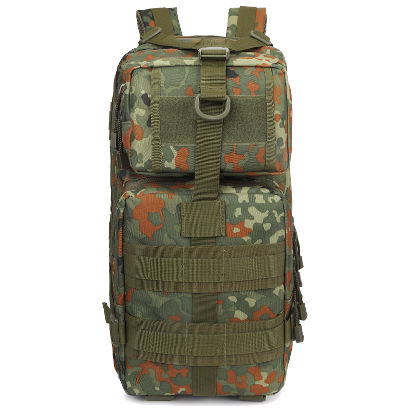 army tactical backpack in camouflage pattern for casual sports backpack