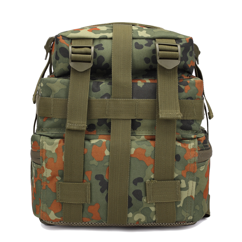 army tactical backpack in camouflage pattern for casual sports backpack