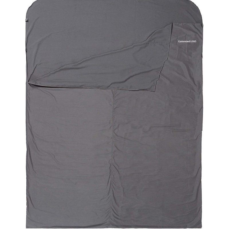 Wholesale cotton sleeping bag liner double sleeping bag liner 