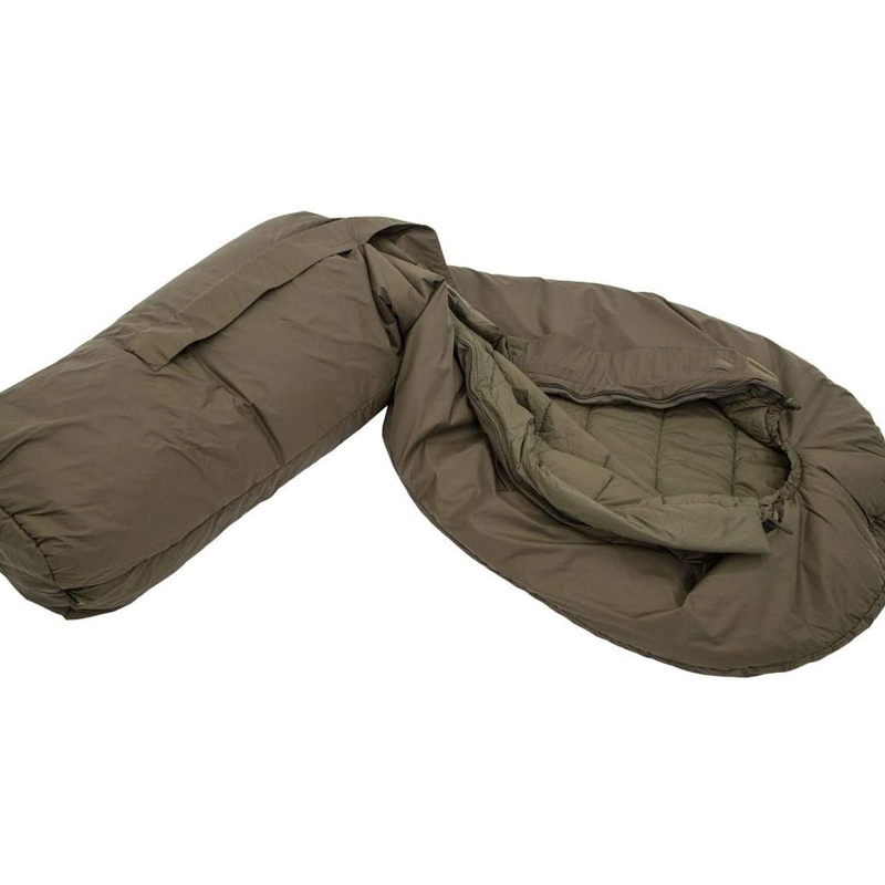 Military Lightweight nylon winter sleeping bag schlafsack for extreme temp in -15degrees 