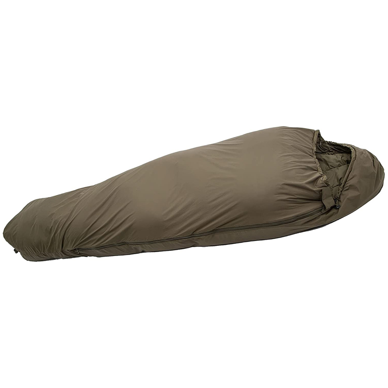 Outdoor lightweight summer mummy sleeping bag with mosquito net