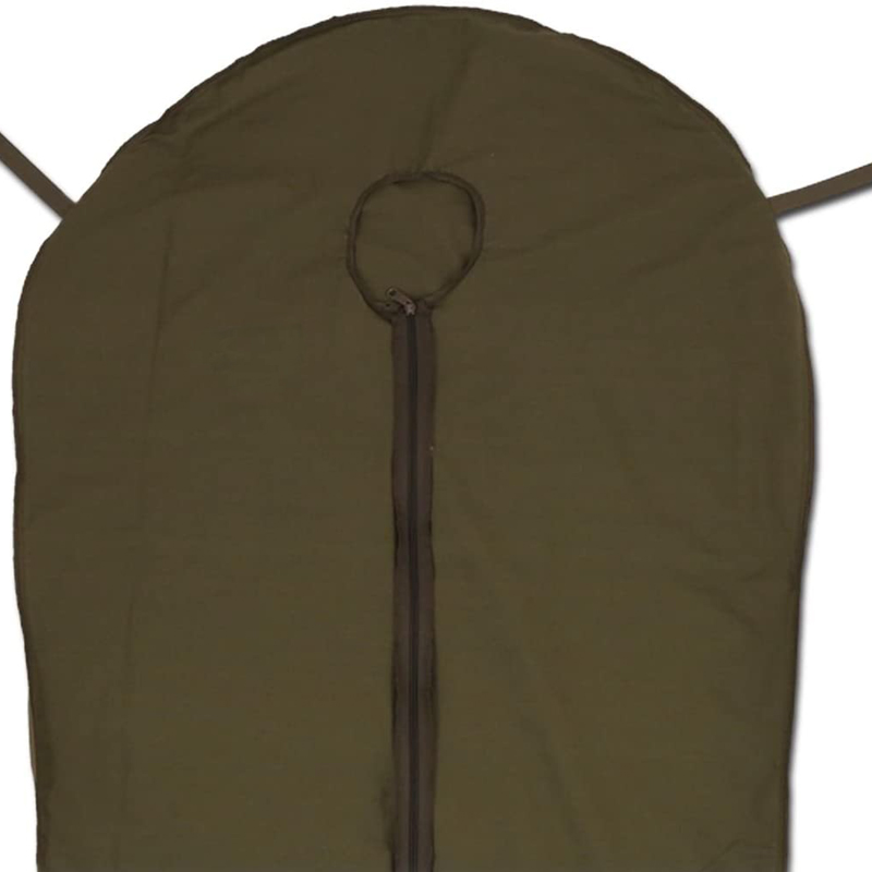 Outdoor sleeping bag liner polycotton camping sleeping bag with long zipper