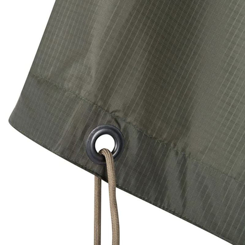 Waterproof Army outdoor long style rain Poncho U.S Model with hoody and snaps