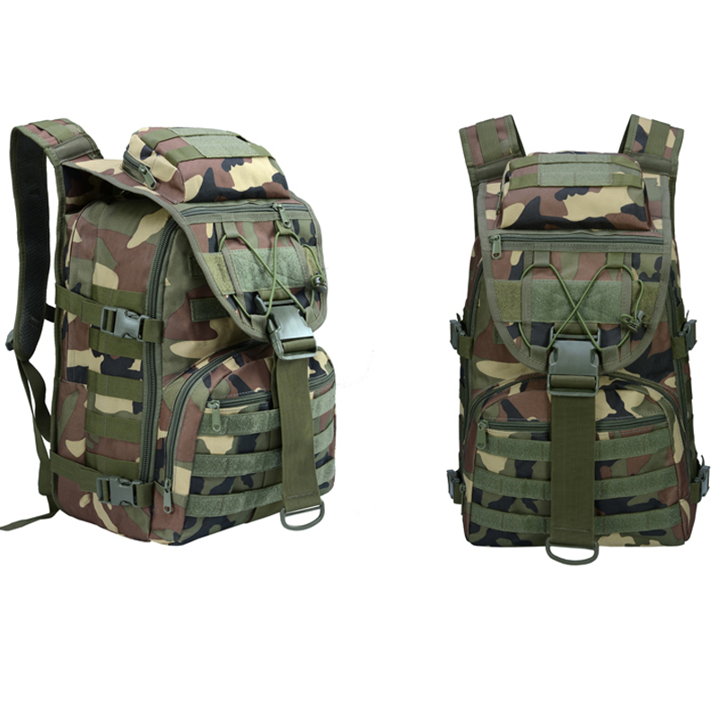 NaturGuard military backpack with buckle system and cushion system on tactical backpack 